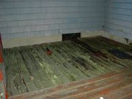 Old Deck looking towards house