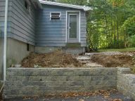 Deck Gone from lower driveway